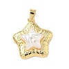 Brass Pendants KK-D426-14B-G-1