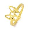 201 Stainless Steel Adjustable Ring for Women RJEW-D082-01A-1