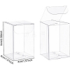 40Pcs Rectangle Transparent Plastic PVC Box Gift Packaging CON-BC0002-21B-2
