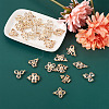 60Pcs 10 Style Alloy Pendants PALLOY-TA0002-29-13