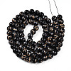 Baking Paint Glass Beads X1-DGLA-N010-10mm-10-2
