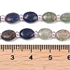 Cherry Quartz Glas & Natural Sodalite & Green Strawberry Quartz & Red Jasper & Red Aventurine & Rose Quartz Beads Strands G-Z135-A10-6