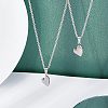 304 Stainless Steel Charms STAS-UN0013-45P-3