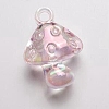 Transparent Acrylic Pendants TACR-TAC0009-07C-1
