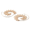 Alloy Spiral Vortex Dangle Earrings for Women EJEW-WH0011-49KCG-06-2