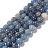 Dyed & Heated Natural Blue Aventurine Beads X1-G-F380-8mm-1