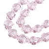 Transparent Glass Beads Strands DGLA-N021-02A-03-3