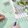 16Pcs 4 Styles 304 Stainless Steel End with Chains FIND-UN00025-4