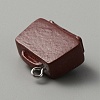 Opaque Resin Pendants RESI-TAC0002-73I-2