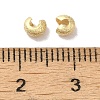 Brass Crimp Beads Covers FIND-Z039-07A-G-3