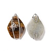 Natural Mixed Gemstone Pendants G-H279-05P-2