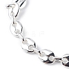 304 Stainless Steel Coffee Bean Chain Bracelet for Men Women BJEW-G669-10S-3