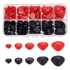 1 Box Flat Triangle Plastic Craft Noses Cabochons Set DOLL-GO0001-04B-1
