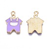 Alloy Enamel Pendants ENAM-N054-76B-3