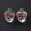Transparent Acrylic Pendants LS-X-OACR-C003-02B-4