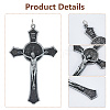 Tibetan Style Zinc Alloy Big Pendants FIND-WH0367-706AS-4