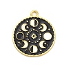 Alloy Enamel Pendants FIND-C015-02G-1