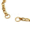 304 Stainless Steel Figaro Chains Bracelet Making AJEW-JB01075-3