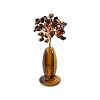 Natural Tiger Eye Vase Gravel Fortune Tree Mini Home Creative Office Decoration Crafts Small Ornaments PW-WG4D1F4-04-1