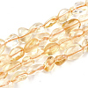 Natural Brazilian Citrine Beads Strands G-T108-01C-1