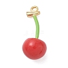 Alloy Enamel Pendants LS-ENAM-F156-03G-01-1