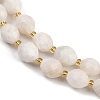 Natural White Moonstone Beads Strands G-N342-149I-13-4