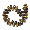Natural Tiger Eye Beads Strands G-S357-C02-01-2