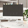 60Pcs 6 Colors Luminous Resin Flamingo Shape Display Ornaments DJEW-CA0001-53-6