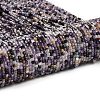 Natural Purple Fluorite Beads Strands G-RM2025-32A-04-2