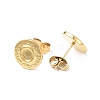 Ion Plating(IP) 304 Stainless Steel Stud Earring Finding EJEW-I285-28G-2