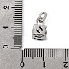 Birthdaystone Theme February 304 Stainless Steel Charms STAS-B128-60P-02-3