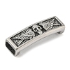 304 Stainless Steel Wing Skull Connector Charms STAS-Z147-11AS-02-2
