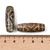 Tibetan Style dZi Beads TDZI-E004-61-3