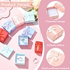 12Pcs Valentines Day Presents Packages Cardboard Ring Boxes CBOX-YW0001-04A-4