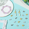 120Pcs 3 Colors Alloy Spacer Beads FIND-SC0017-98-3