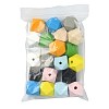 20Pcs 10 Colors Wood Beads WOOD-FS0002-57-8