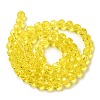 Transparent Glass Beads EGLA-A035-T8mm-D03-3