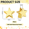 60Pcs Brass Beads KK-PH0012-49G-05-2