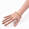 Handmade Polymer Clay Heishi Bead Stretch Bracelets X-BJEW-JB05078-02-4