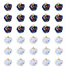 30Pcs 2 Colors Cloth Pendants FIND-TA0008-35-1