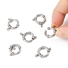 Tarnish Resistant 304 Stainless Steel Spring Ring Clasps STAS-R083-04-2