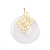 Natural Quartz Crystal Pendants G-E088-03P-06-1