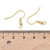 SHEGRACE Brass French Hooks with Coil and Ball XGR0001G-01G-3