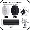GOMAKERER 2 Sets 2 Colors PU Leather Bicycle Handlebar Tape AJEW-GO0001-23-2