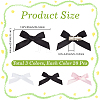 60Pcs 3 Colors Ribbon Bowknot Alligator Hair Clip PHAR-SC0001-007-2