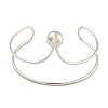 Non-Tarnish 304 Stainless Steel Cuff Bangles BJEW-P331-14P-2