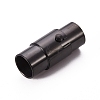 304 Stainless Steel Locking Tube Magnetic Clasps Ion Plating(IP) LS-STAS-I045-12-5mm-1