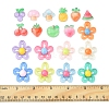 80Pcs 2 Styles Transparent Resin Cabochons Sets CRES-FS0001-07-6