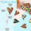 10Pcs Rack Plating Alloy Enamel Pendants ENAM-YW0008-17-3