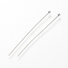 Tarnish Resistant 304 Stainless Steel Ball Head pins X-STAS-S066-70x0.5mm-2